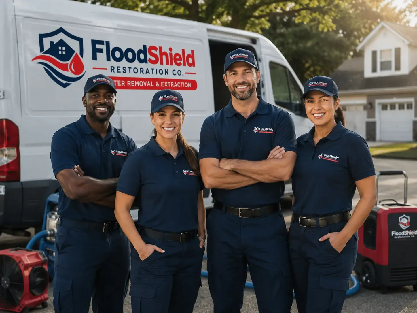 Flood Damage Restoration company in Croton, OH